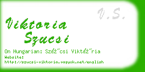 viktoria szucsi business card